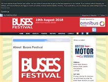 Tablet Screenshot of busesfestival.com